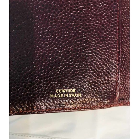 Vintage Wallet, UNISEX, Soft Brown Leather, Passports, Spain, iPhone Wallet, Gra - Picture 4 of 6